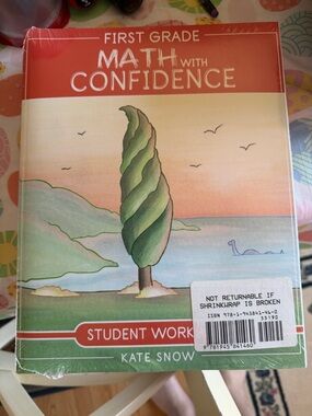 First Grade Math With Confidence Student Workbook - Green/Coral Cover